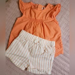 Carter's Baby Girl Outfit - 12 months